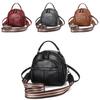 Stylish Versatile Pu Leather Shoulder Bag With Multiple Compartments For Daily Use