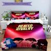 3pcs Duvet Cover Set (1*Duvet Cover + 2*Pillowcase, Without Core), Heated Rivalry Print Bedding Set, Bedroom Decor, All‑Season, Birthday Gift