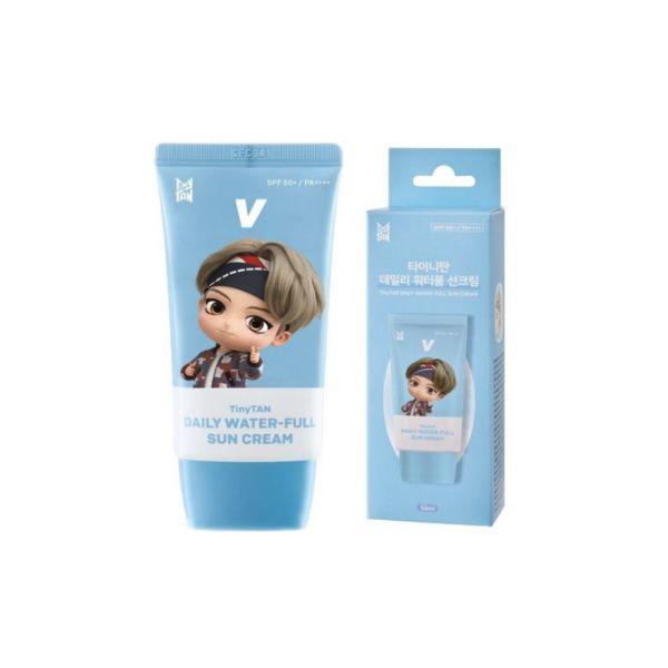 Monami TinyTAN BTS Daily Waterful Sun Cream V SPF50+ PA++++ Hydrating UV Protection Sunscreen 50ml V
