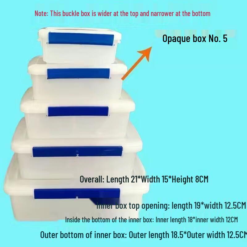 Rectangular Food Storage Container with Lid