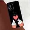Kpop Hand Finger Heart Case For Xiaomi Redmi Note 14 13 9 10 11 12 15 Pro Plus Cover For Redmi 15 C 13C 12C 10C 14C