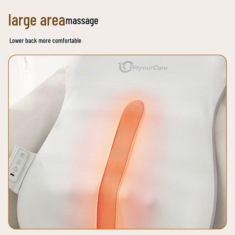 WayourCare F922 Full Back Heated Massage Pad CN plug (adapter included)