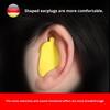 Soundproof Anti-Noise Reusable Silicone Shaping Earplugs Intrinsically Safe for Sleep Work Student Snoring Protection