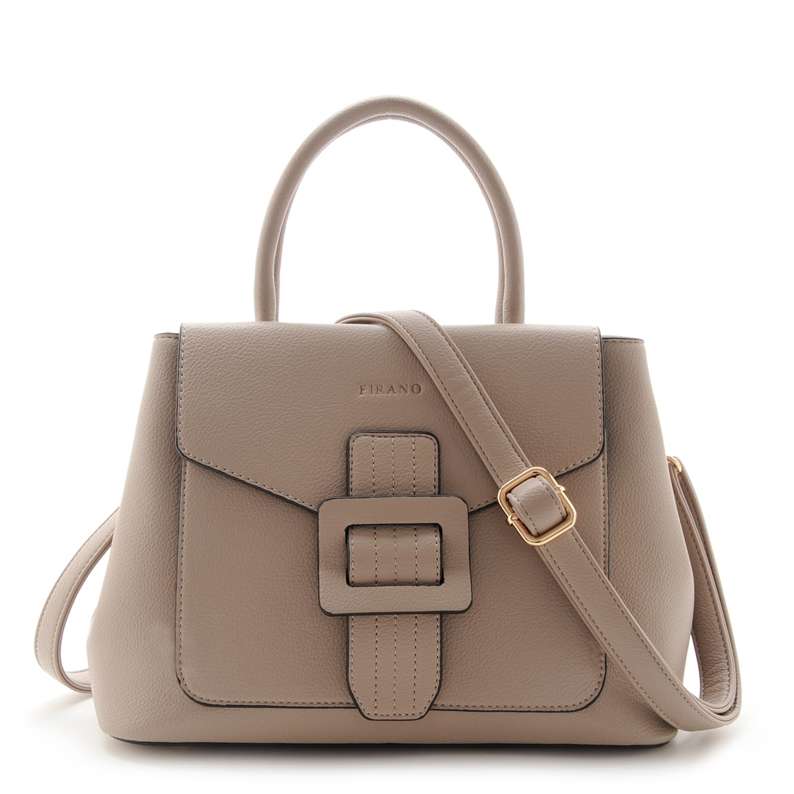 Женская сумка-клатч с пряжкой FIRANO, 302617, Тауп