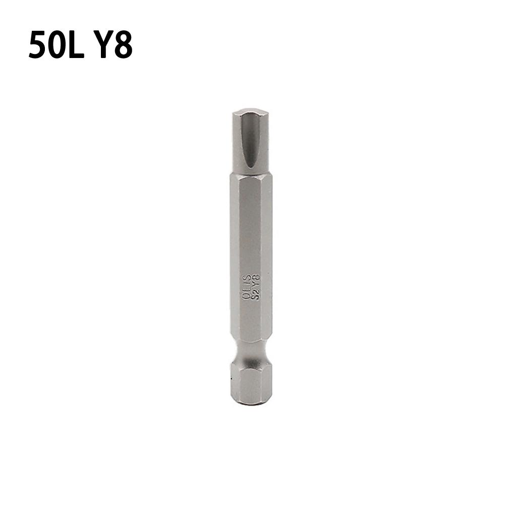 Screwdriver Bits Y Shaped Replacement (6.35mm Hex)