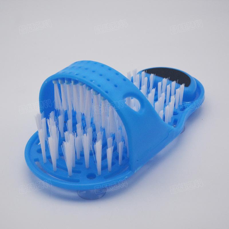 Bathroom Foot Massage Slippers Lazy Foot Washing Scrubbing Slippers Suction Cup Foot Scrubbing Slippers Dead Skin Remover TV Foot Washer