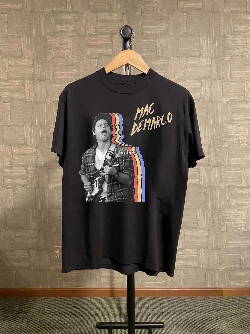 Mac Demarco Black Cotton All size S-5XL Unisex Shirt HRL756 XXXL