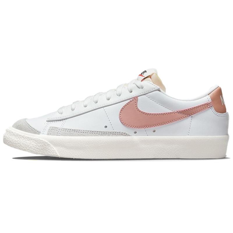 Nike Blazer Low 77 White Rose Women's Sneakers Skateboard Shoes DC4769-109