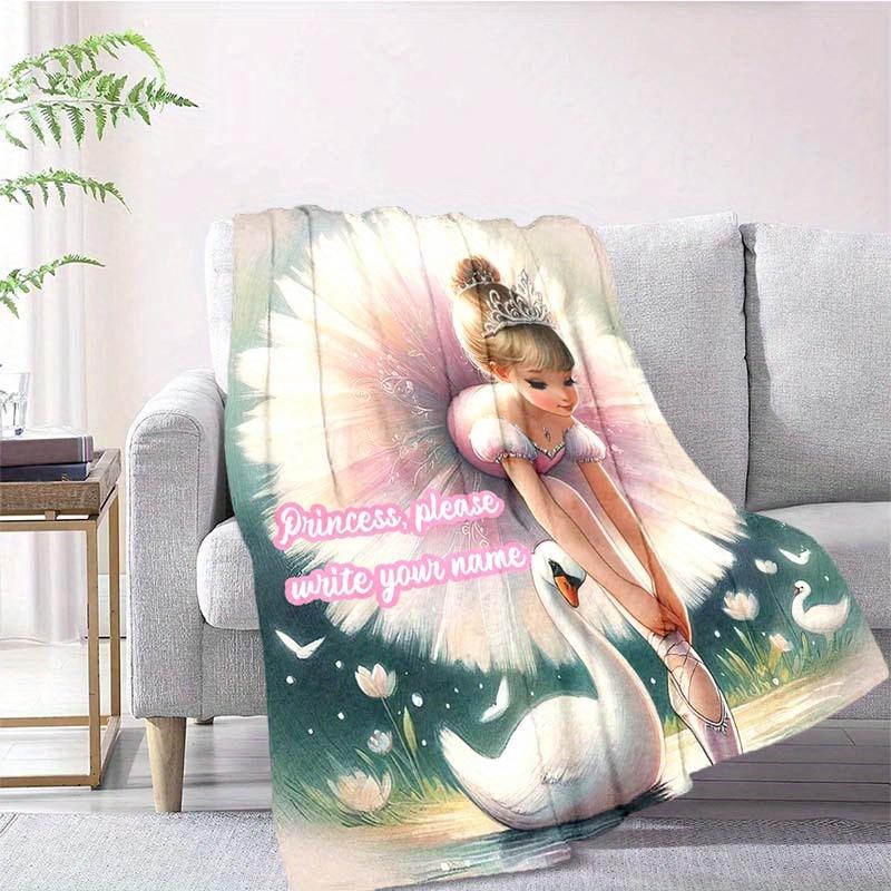 Dance Skirt Customize Your Name Blanket Warm Comfortable And Soft Blankets Are Suitable For Home Lunch Break Blanket Office Sofa Sofa Gift To