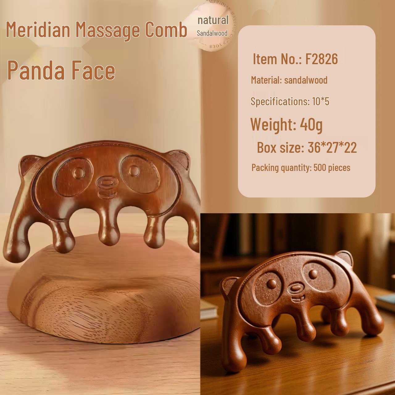 Acupoint Meridian Massage Comb - Antler Head Therapy & Multifunctional Unblocking Comb