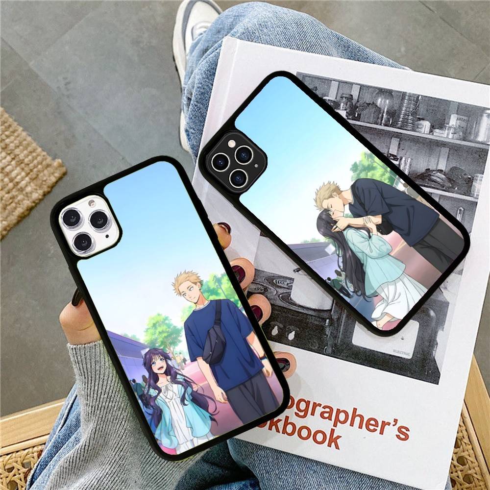 Anime Cute Kaoruko And Rintarou Phone Case For iPhone 17 16 15 14 13 Plus 12 11 Pro Max PC+TPU Cases Back Cover
