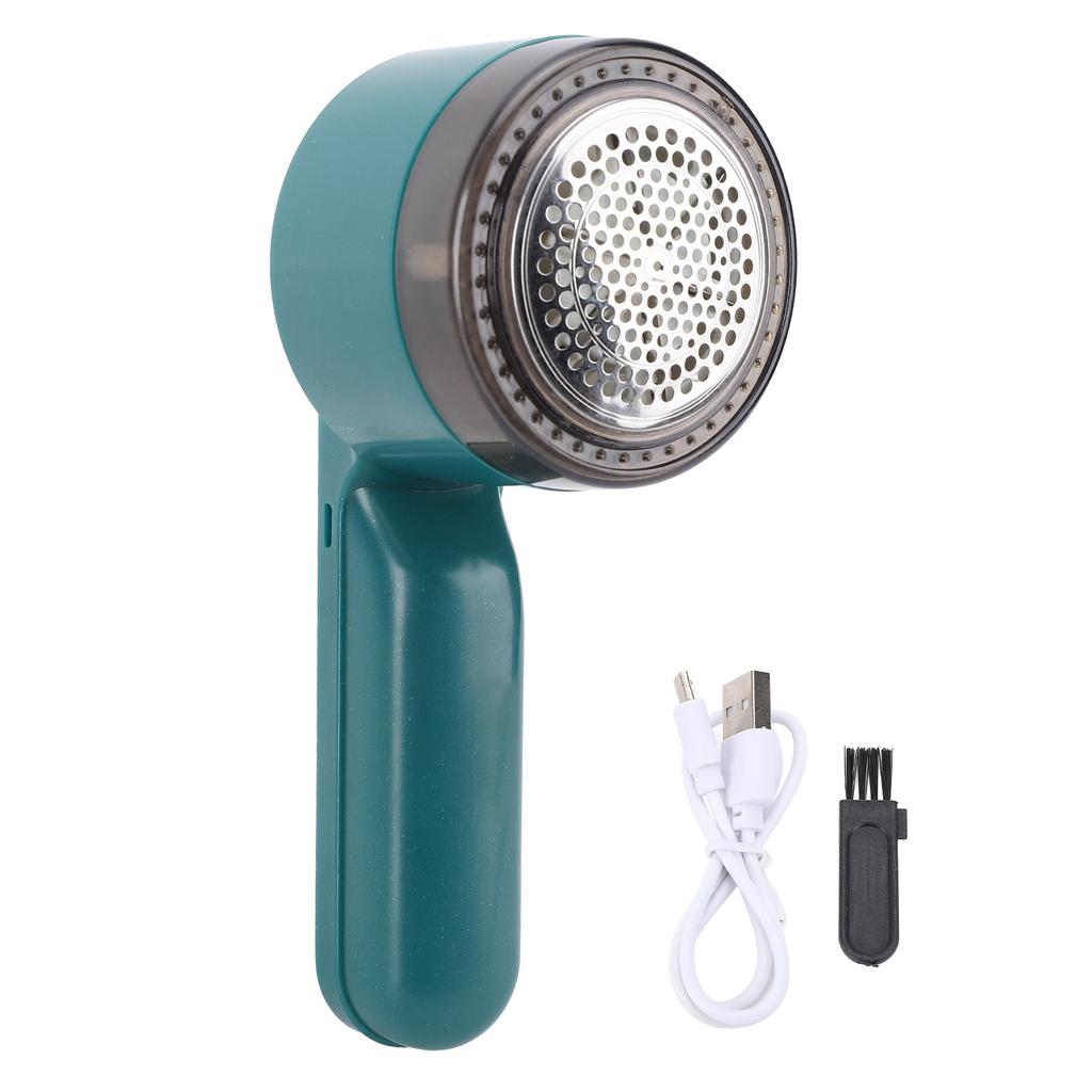 Fusselrasierer Stoff 6 Klingen Tragbar USB Wiederaufladbar Edelstahlgitter Kleidung Fussel