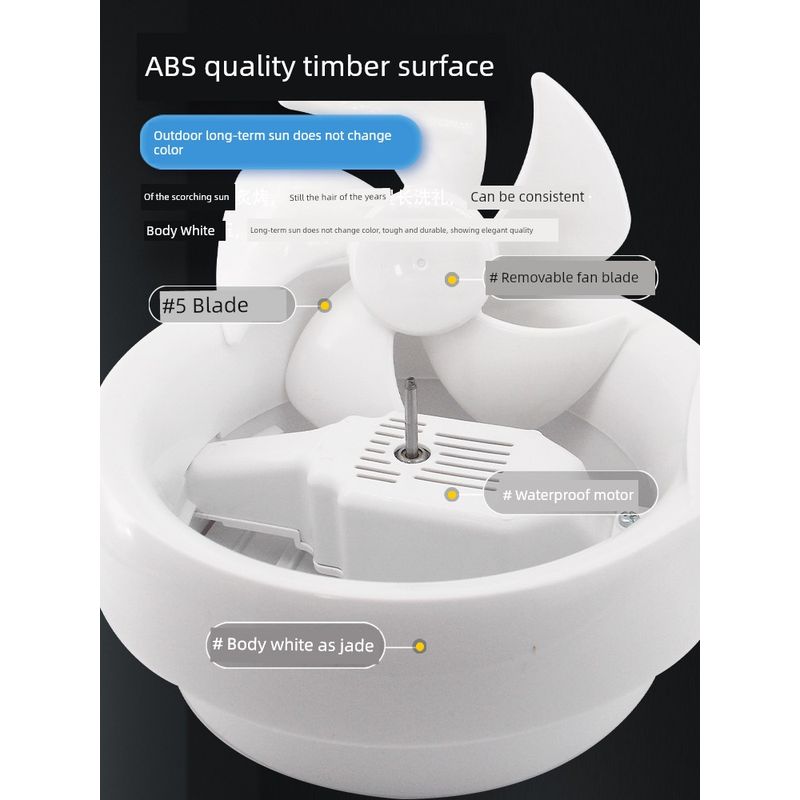 Jinling Exhaust Ventilator 6-Inch 8-Inch Glass Ventilating Fan Kitchen Bathroom Window round For Home Strong Ventilation