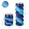 Outdoor Foldable Silicone Water Cup Creative Cans-Shaped Telescopic Bottle for Camping Hiking Travel