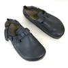 Birkenstock Comfort Sandals 40 26.0 Navy Slip-on Germany(USED)