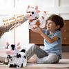 Simulation Electric Walking Sound Plush Cow