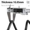 WEST BIKING YP0705113 Bicycle PVC Steel Cable Lock Anti-Theft Thickened MTB Road Bike Lock
