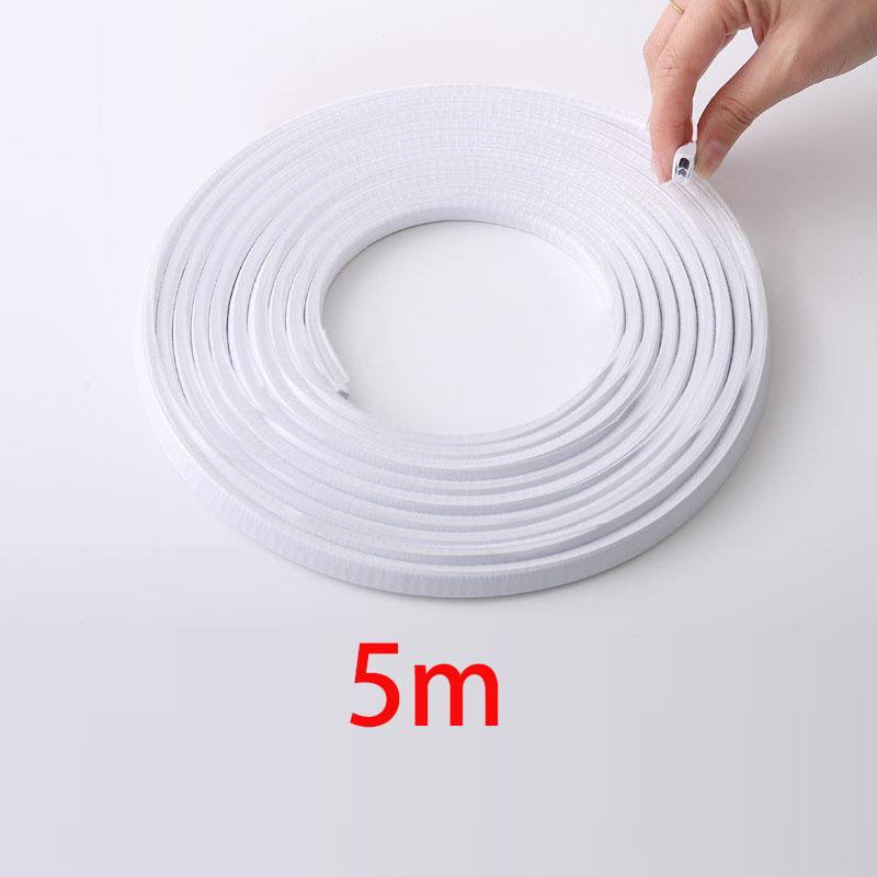Car Door Protector Edge Scratch Strip Guard Trim Automobile Door Anti Collision Protection With Steel U Shape Edge Rubber Seal Interior Mirrors 6