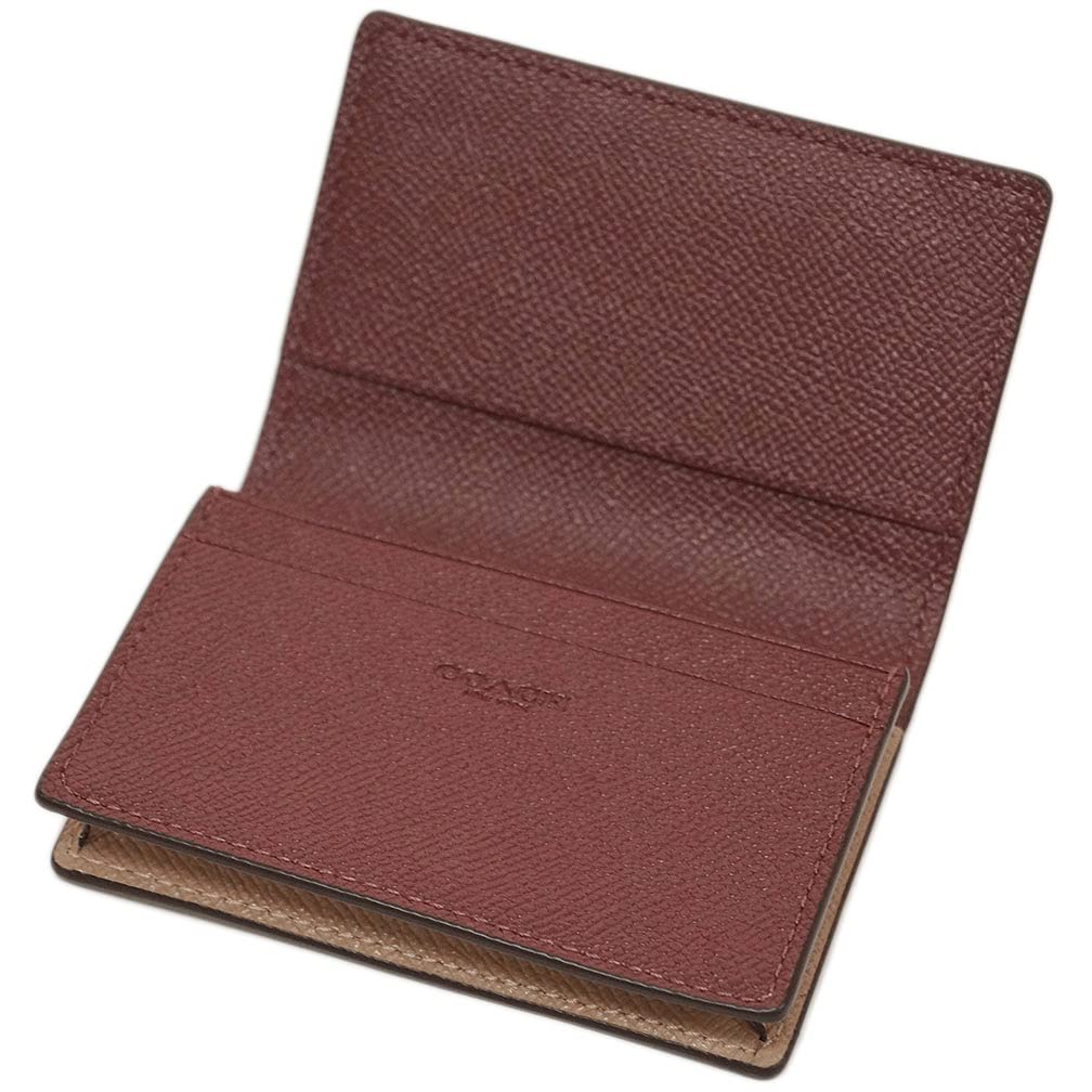 COACH Crossgrain Visitenkartenetui IMTAU MISC