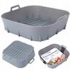 Silicone insert for AIR fryer, reusable baking form XL