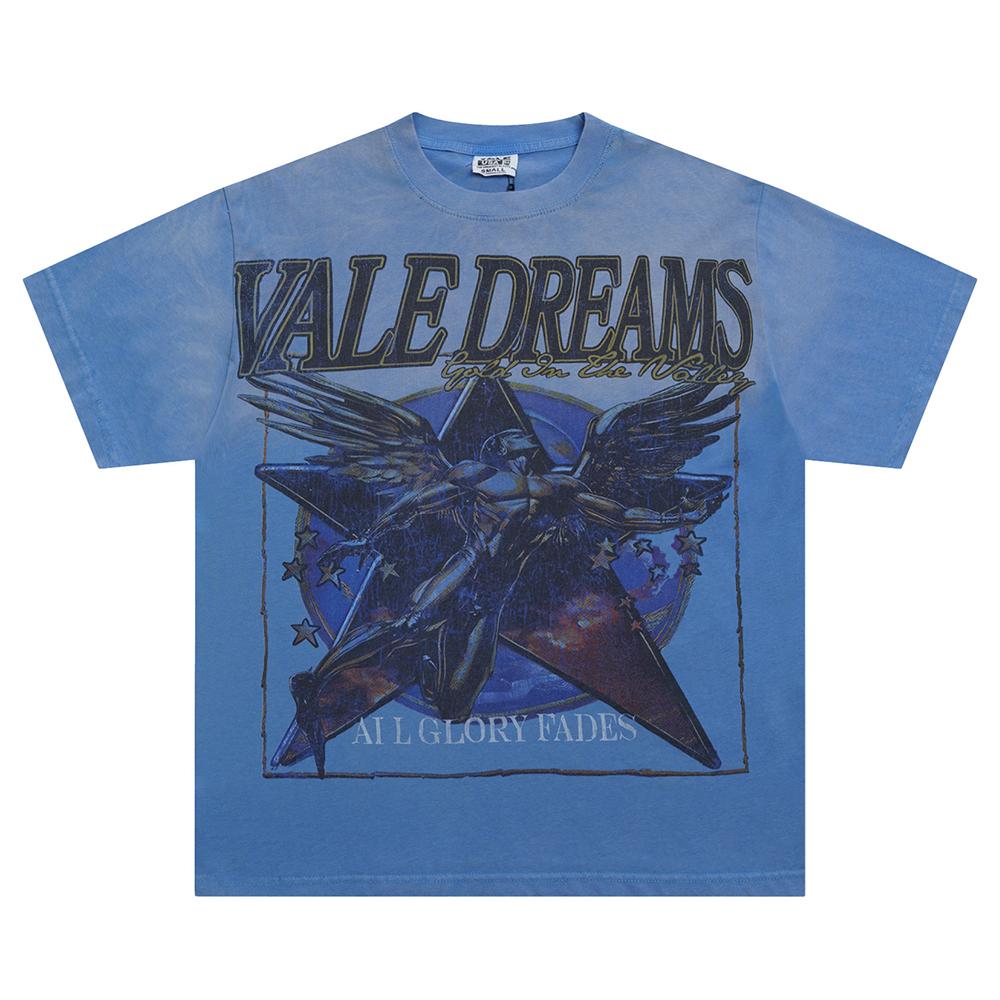 

V532 Vale Forever DREAM Valley Sport GLORY Vintage Summer Street Trendy T-shirt XL