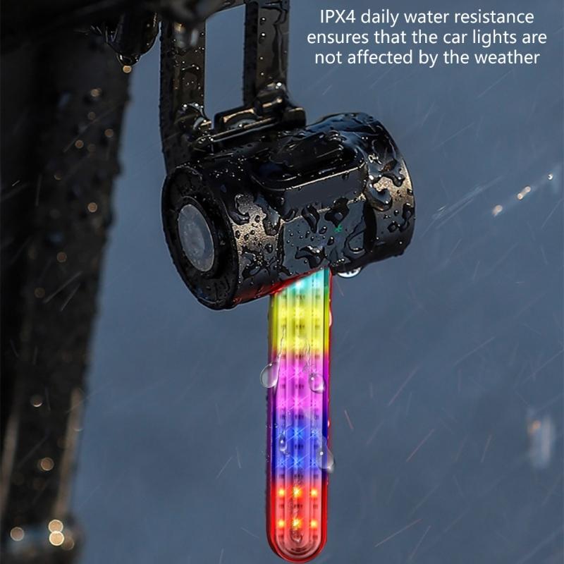 High Brightness LED Bike Back Light Charging Night Cycling Bicycles Taillight for Night Commuters