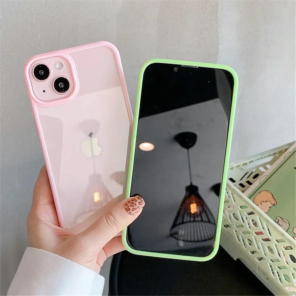 Advanced anti fall phone protective case For iPhone 15 14 11 12 13 Pro Max X XS XR 8 7 Plus Transparent Protection Back Cover
