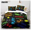 Duvet Cover Gamepad Bedding Set Kids Boys Teens Gifts Bedroom Decoration Video Game Duvet Cover For Youth New Game Controller