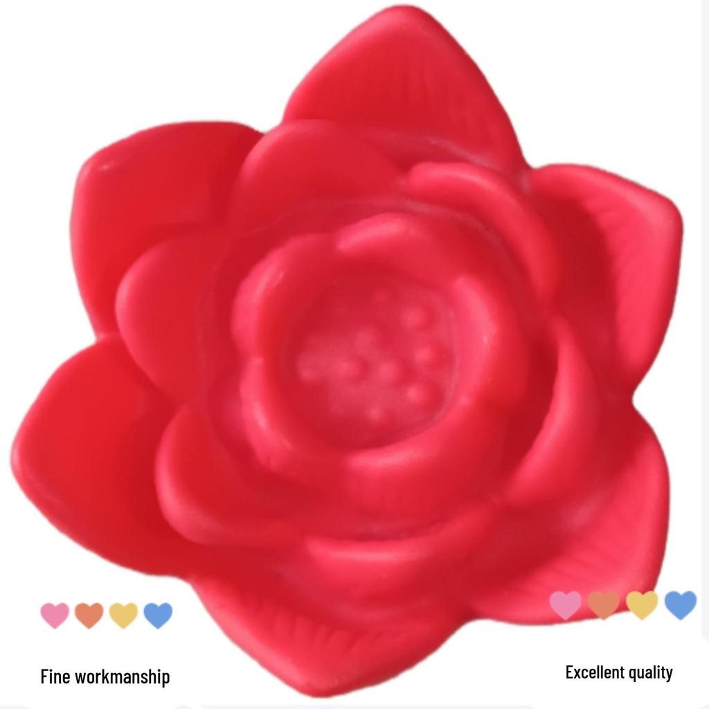 Seven-Color Lotus Lamp: Night Light for Prayer, Blessing, and Dharma with Guanyin and Buddha Offerings, Featuring Electronic Candle.