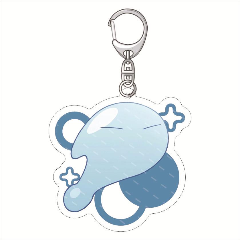 

Tensura That Time I Got Reincarnated As A Slime Acrylic Keychain Jewelry Friends Bag Charms Keyring Souvenir Key Chain Pendant 6 cm