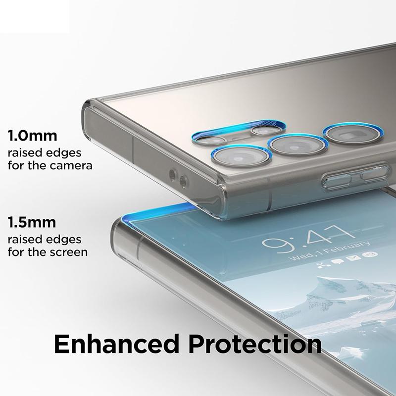 Ultra Thin Clear Silicone Soft TPU Case for Samsung Galaxy S25 Ultra S24 S23 S21 S20 FE S22 Ultra Plus Bumper Cover