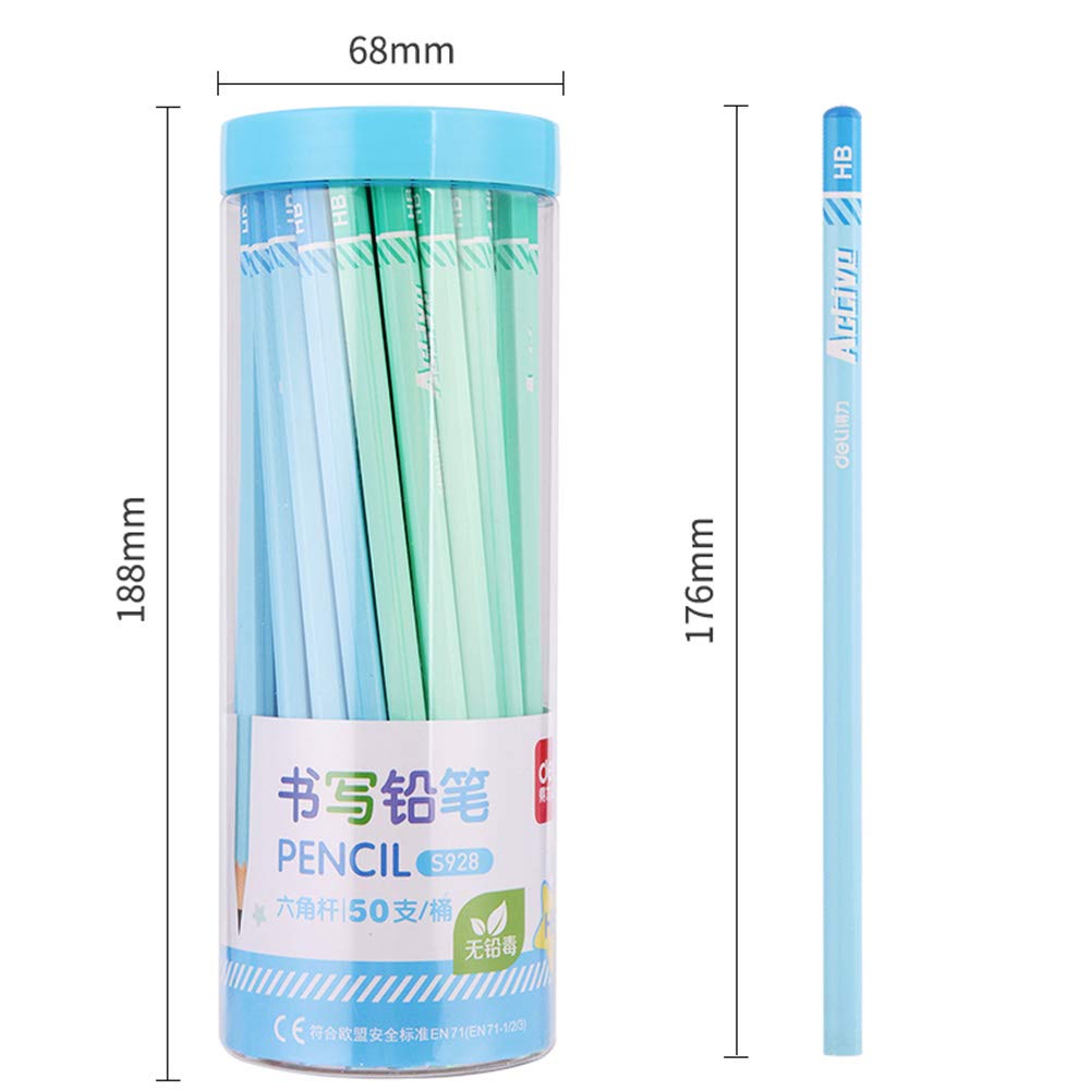 Set of 2B and HB Hexagonal Pencils Made from Natural Cute Stationery for Elementary School Perfect for School Entrance Ceremony Preparations and
