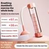 Adjustable Diaphragm Breathing Dumbbell Trainer For Core Strength Facial Toning Lung Capacity Expander