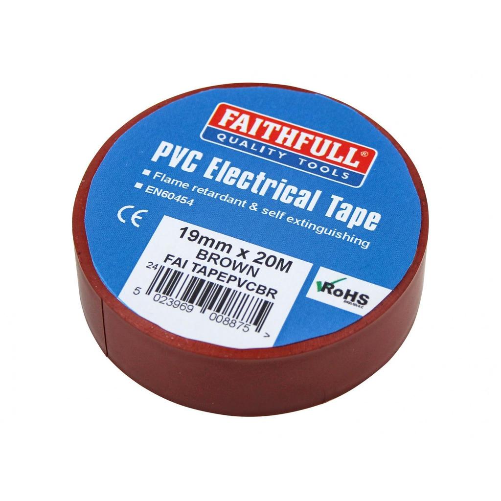 Faithfull Pvc Electrical Tape