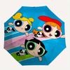 1pc Powerpuff Girls Automatic Umbrella 8-Bone Design Compact Gear for Outdoor Travel, Perfect Gift for Friends or Family yy280828174