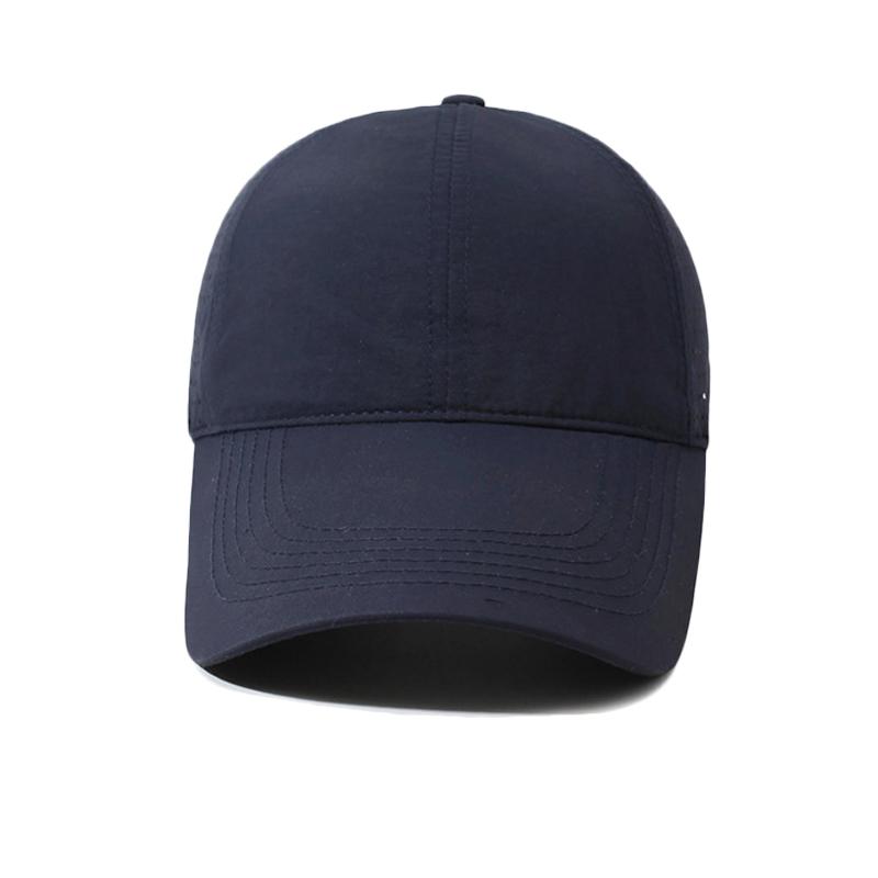 Summer Quick-Dry Breathable Baseball Cap Men's Outdoor Sunscreen Cap Long Brim Soft Top Sports Cap