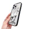 Ozon Popular Art Sketch White Horse Mobile Phone Case iPhone12 Advanced Magnetic Attraction Transparent Apple 17promax