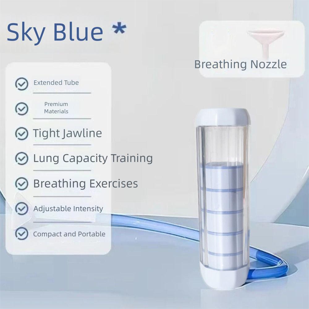 Lung Respirator Breathing Exercise Device Muscle Trainer Deep Breathing Trainer  Beginners