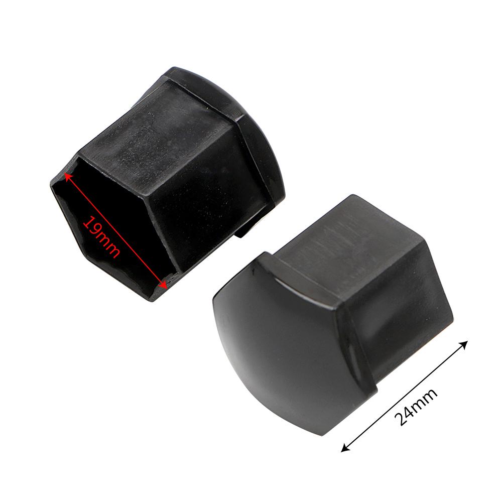 20Pcs 17mm/19mm Car Wheel Nut Bolts Caps Auto Hub Screw Cover Nuts Bolts Rims Exterior Decor Plug Socket Protection Dust Proof