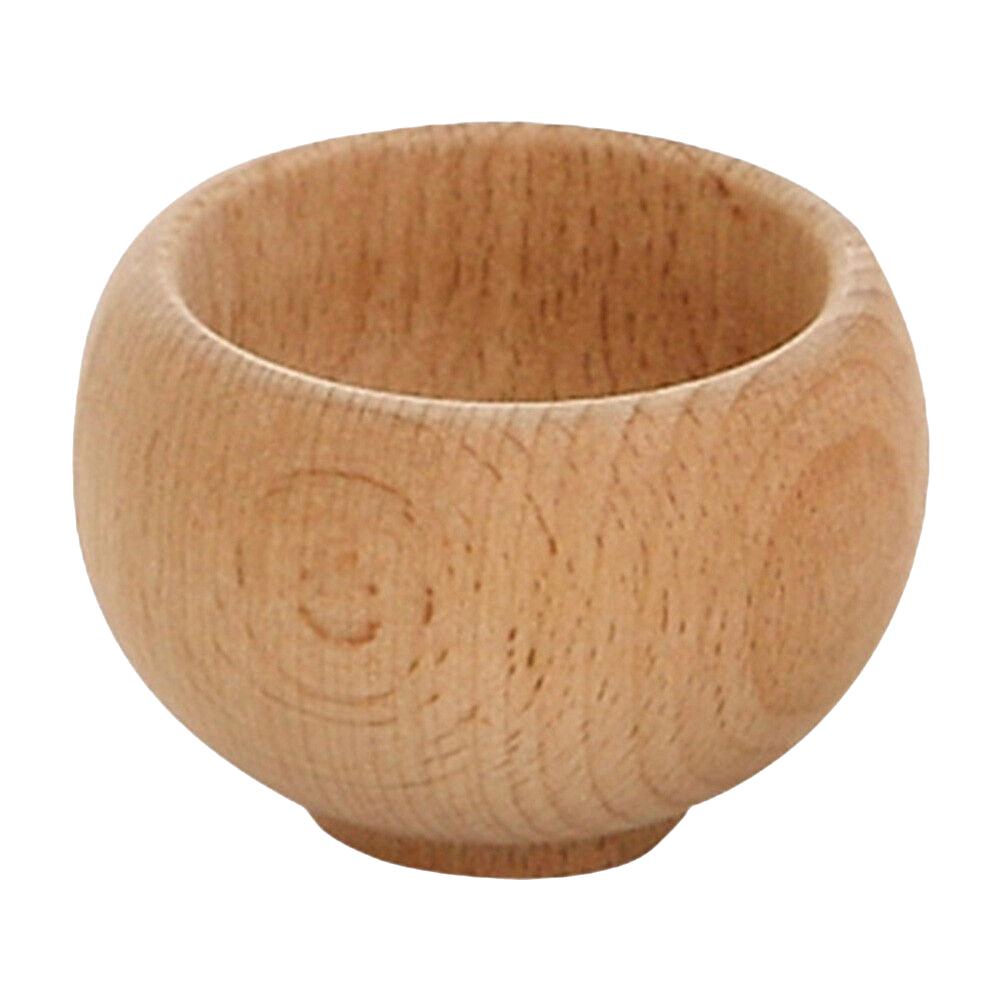 Recessed Structure Wooden Pin Cushion Base Needle Cushion Holder Embroidery Accessories