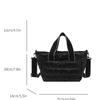 2026 Winter Luxury Quilted Tote Bag Women Fashi Down Puffer Shoulder Bag Large Capacity Crossbody Messenger Purse Nyl Gift