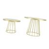 2pcs Gold Cake Display Stand Round Top Metal Cake Stand Classic Round Cake Stand  Afternoon Tea
