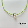 [ENZE] Enze Necklace, Czech Beads, Handmade, Limited Edition (Dopamine Girl's Necklace - Total Length Approx. 45cm (including Clasp))