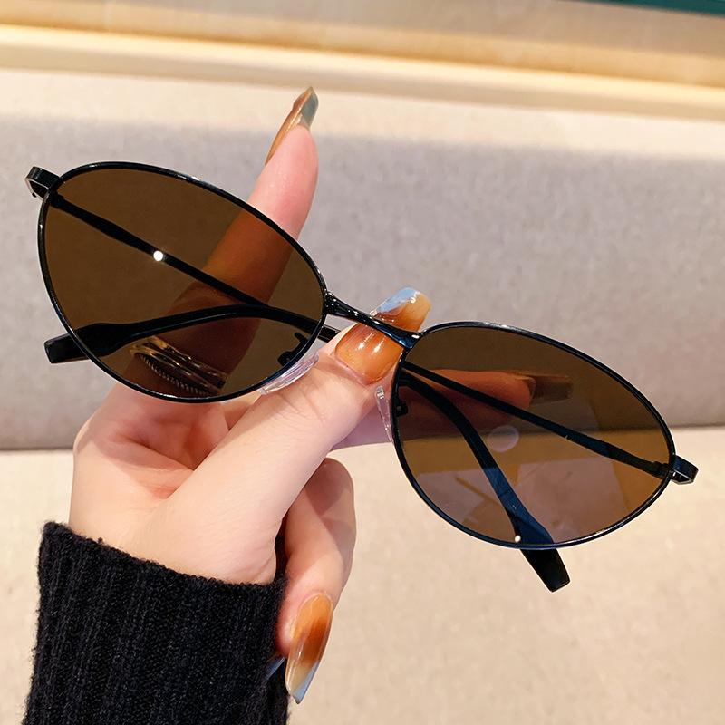 New Glasses Frame Titanium Frame Ultra Light Round Frame Student Glasses Frame Plain Decorative Frame Sunglasses 8845