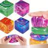 Fidget Toys, Squishy Cube, Ice Cube Squishy for Anxiety & Stress Relief for Adults, Slow Rise Sensory Stress Balls, Classroom Prizes