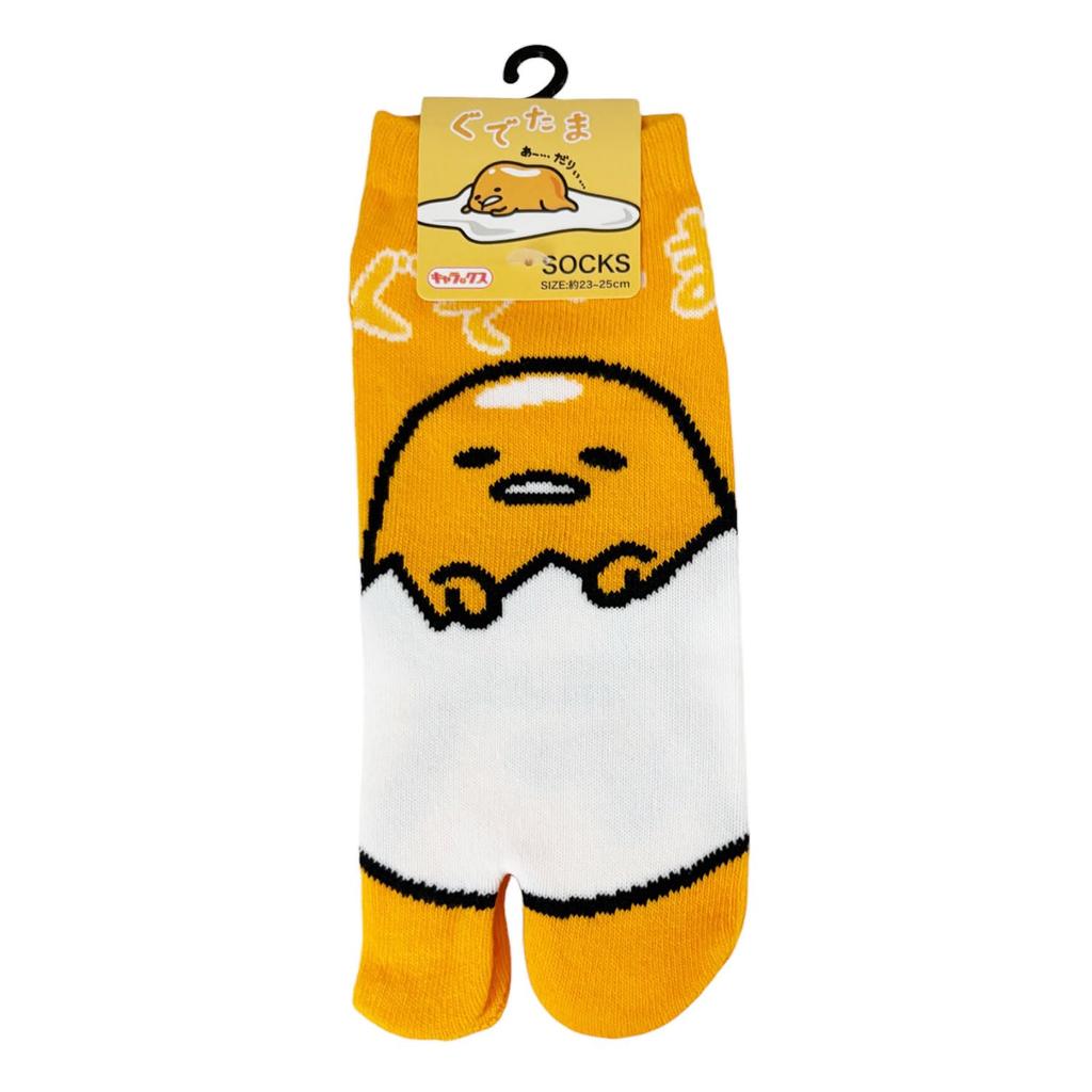 Small Planet Sanrio Tabi Gudetama Socks, Logo, Women's