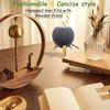 Real Wood Stand for Homepod mini,Wooden Tripod with Metal Frame,Safe Stable Holder Mount with Anti-Slip Silicone pad Protects Home pod mini Smart