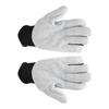 Pair Protective Gloves Grade 5 AntiCutting Polyethylene Fiber Leather for Workshop Security