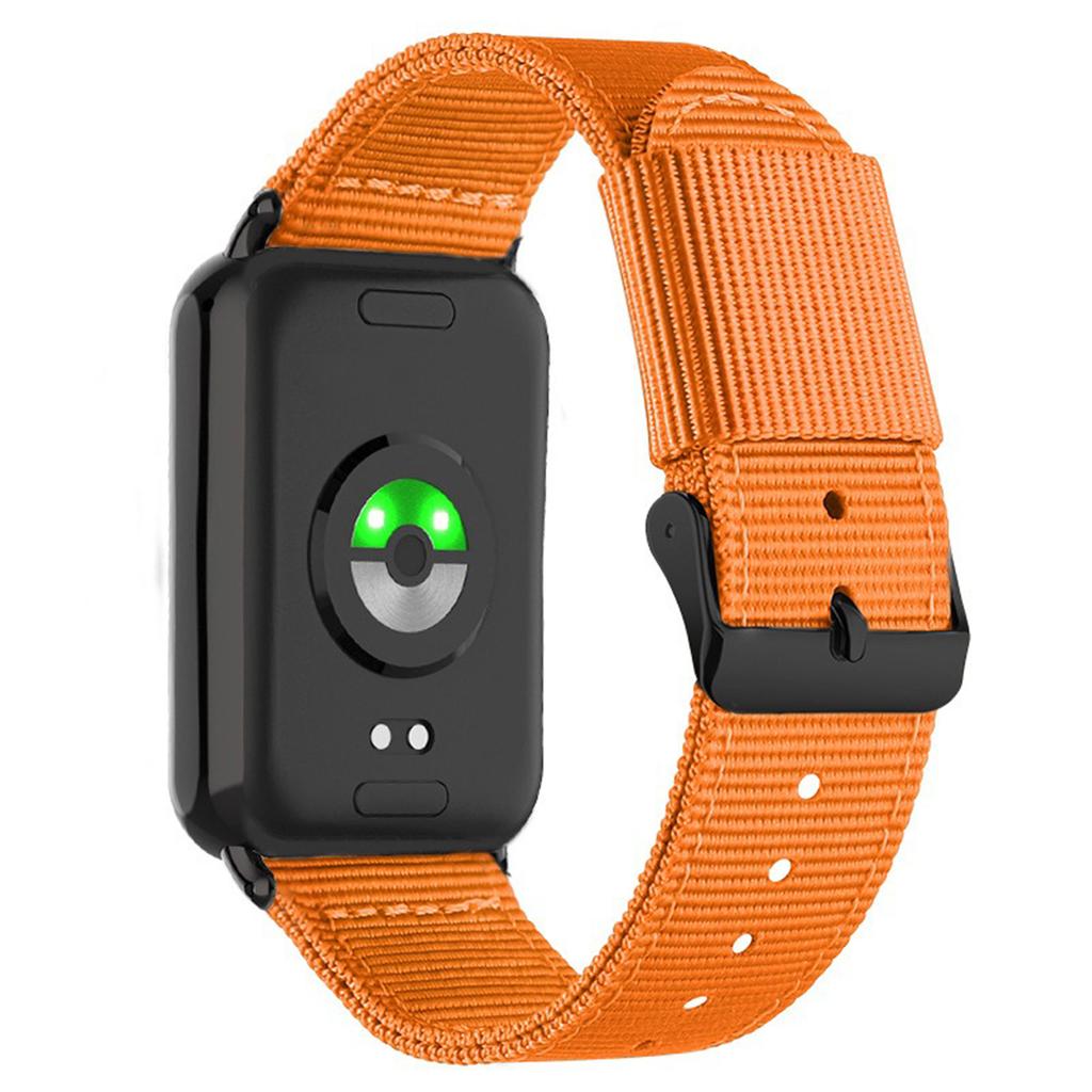 For Xiaomi Redmi Watch 6 / 5 / 4 / Smart Band 9 Pro / 8 Pro Woven Nylon Watch Band Pin Buckle Strap