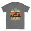 2026 I Love The Smell of Napalm in The Morning Apocalypse Now T-Shirt Men Vintage Cotton Tees Short Sleeve Casual Clothing Streetwear